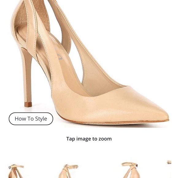 Gianni Bini Teagan Tan Pointed-Toe Heels - Picture 1 of 5